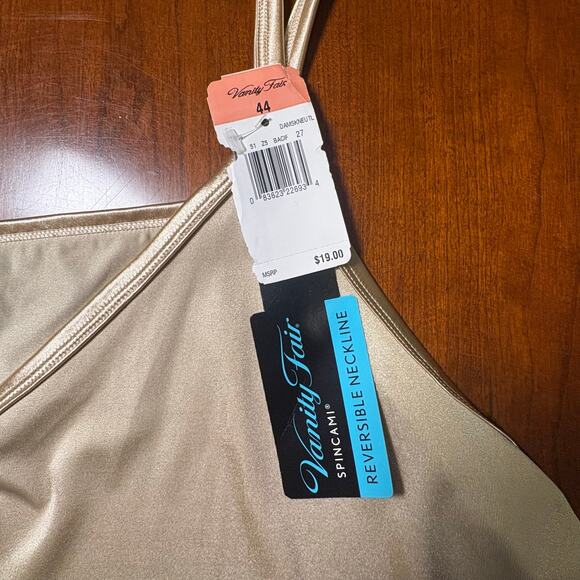 Vanity Fair NWT Reversible Neckline Tank Size 1X - Picture 2 of 5